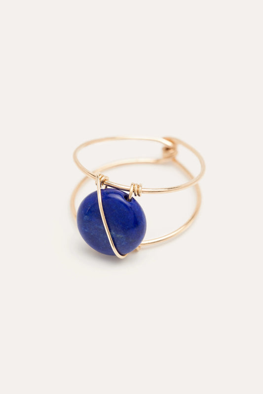 Bague Organique - Lapis Lazuli 青金石戒指