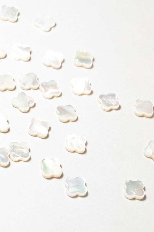 Bague swan étoile - nacre 幸運星珍珠母貝戒指