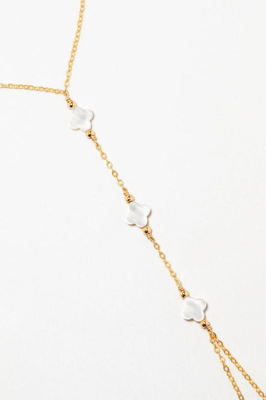 Bijou de main Swan - Nacre - 幸運星手部珠寶