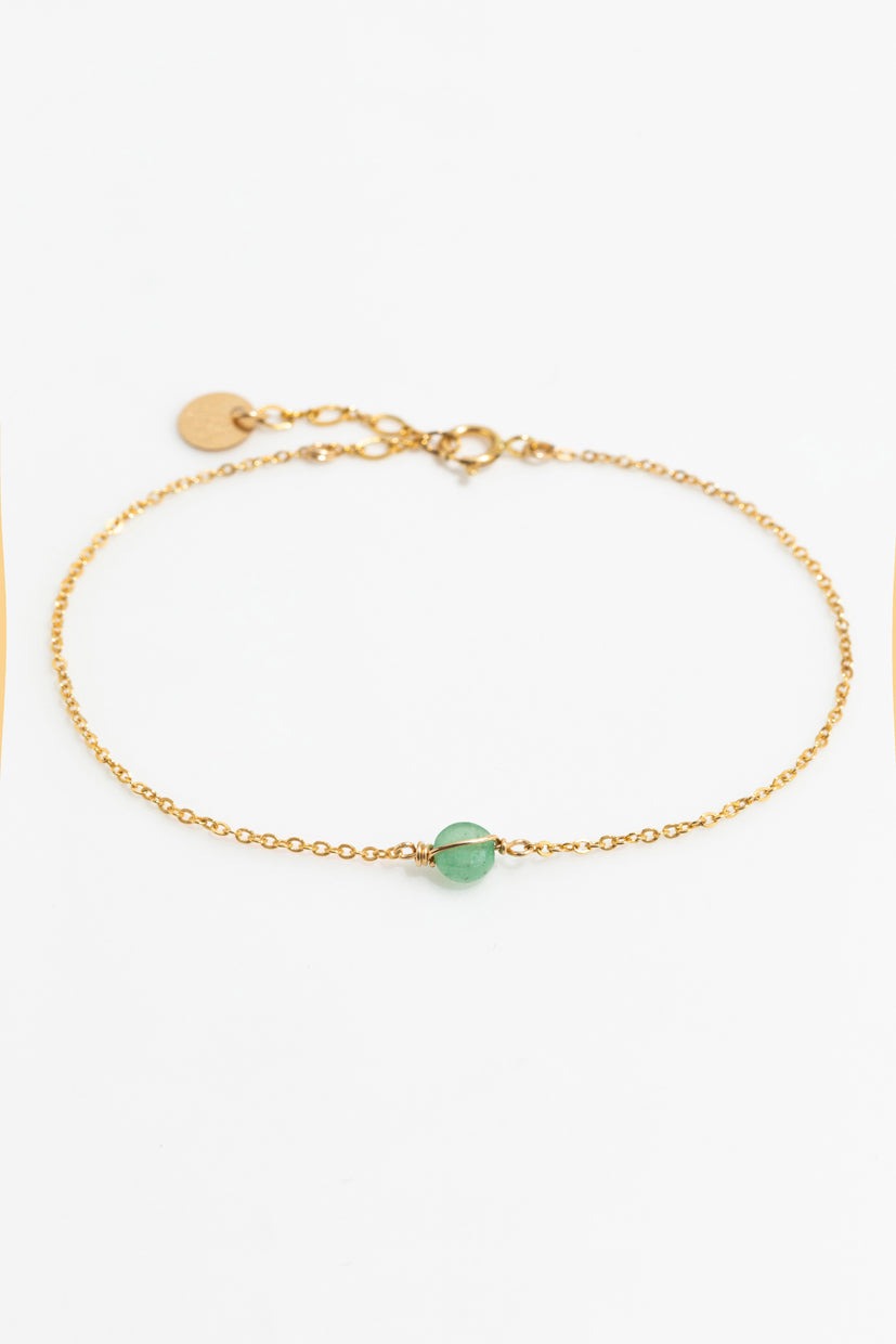Bracelet Stella - Aventurine 恆星綠東陵手鍊
