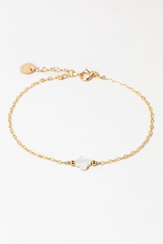 Bracelet Swan étoile - Nacre 幸運星母貝手鍊