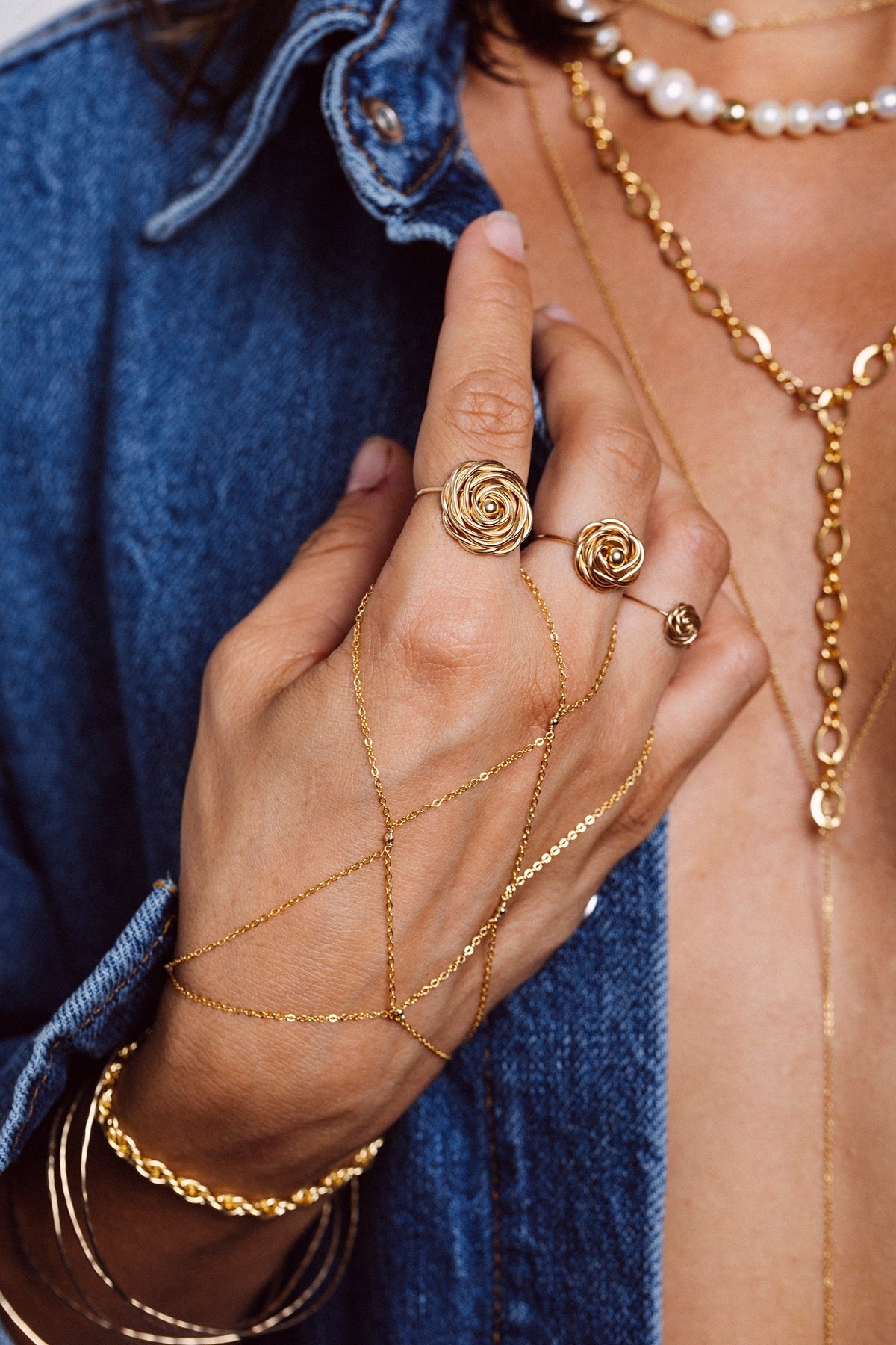 Moyenne Bague Rosa - 心意玫瑰戒指 (中)