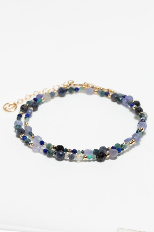 Collier Vénus - Azur 維納斯藍寶石項鍊