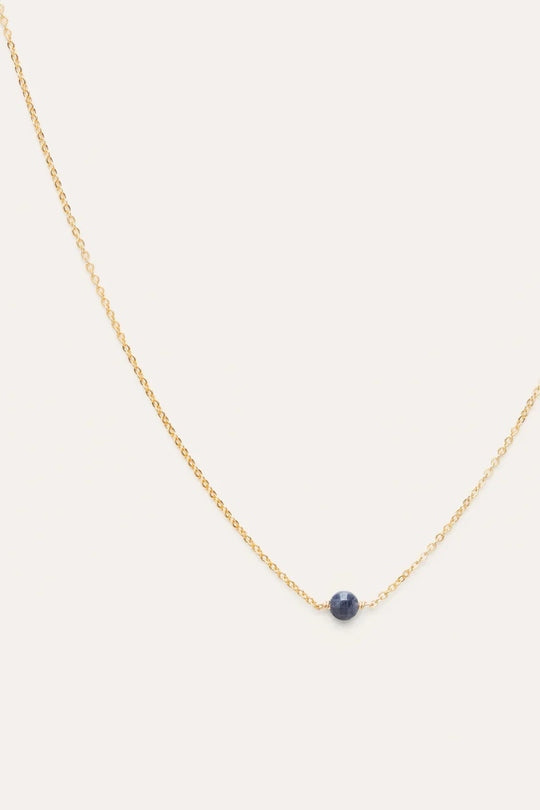 Collier Stella - Saphir 藍寶石恆星項鍊