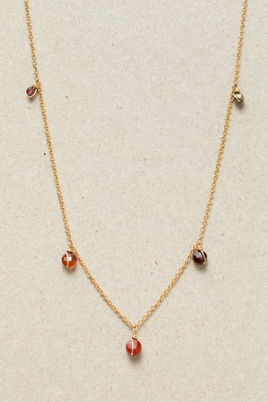 Collier Damas - Flamme 紅色夢想項鍊