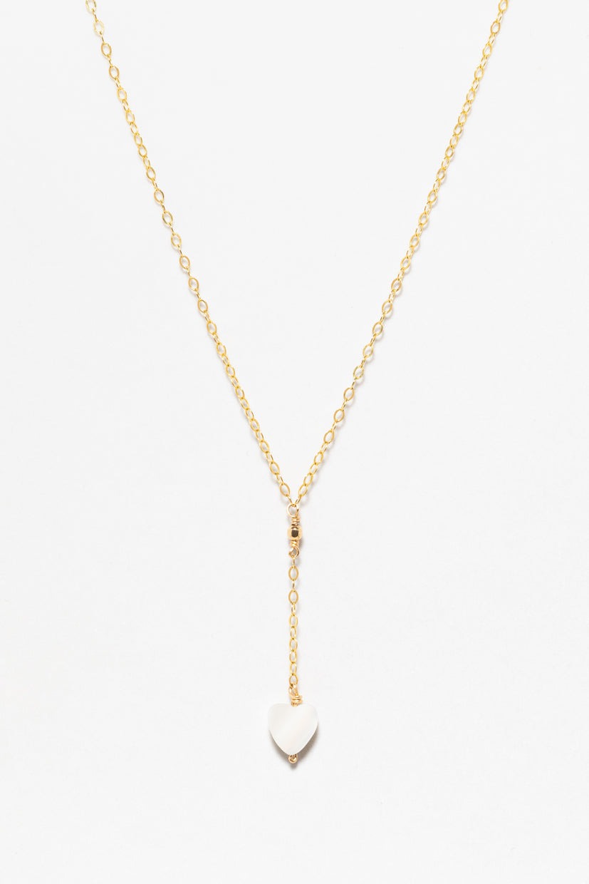 Collier Coeur - Nacre 心語珍珠母貝項鍊