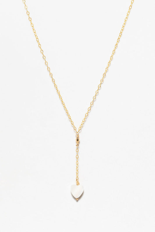 Collier Coeur - Nacre 心語珍珠母貝項鍊