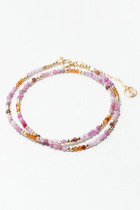 Bracelet-collier Queen - Amarena Queen 紅寶石榴項鍊/手鍊(一飾兩用)