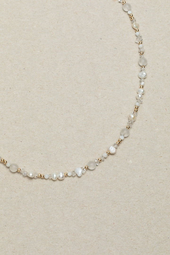 Venus Necklace - Eternal Snow 維納斯雪白珍珠水晶項鍊