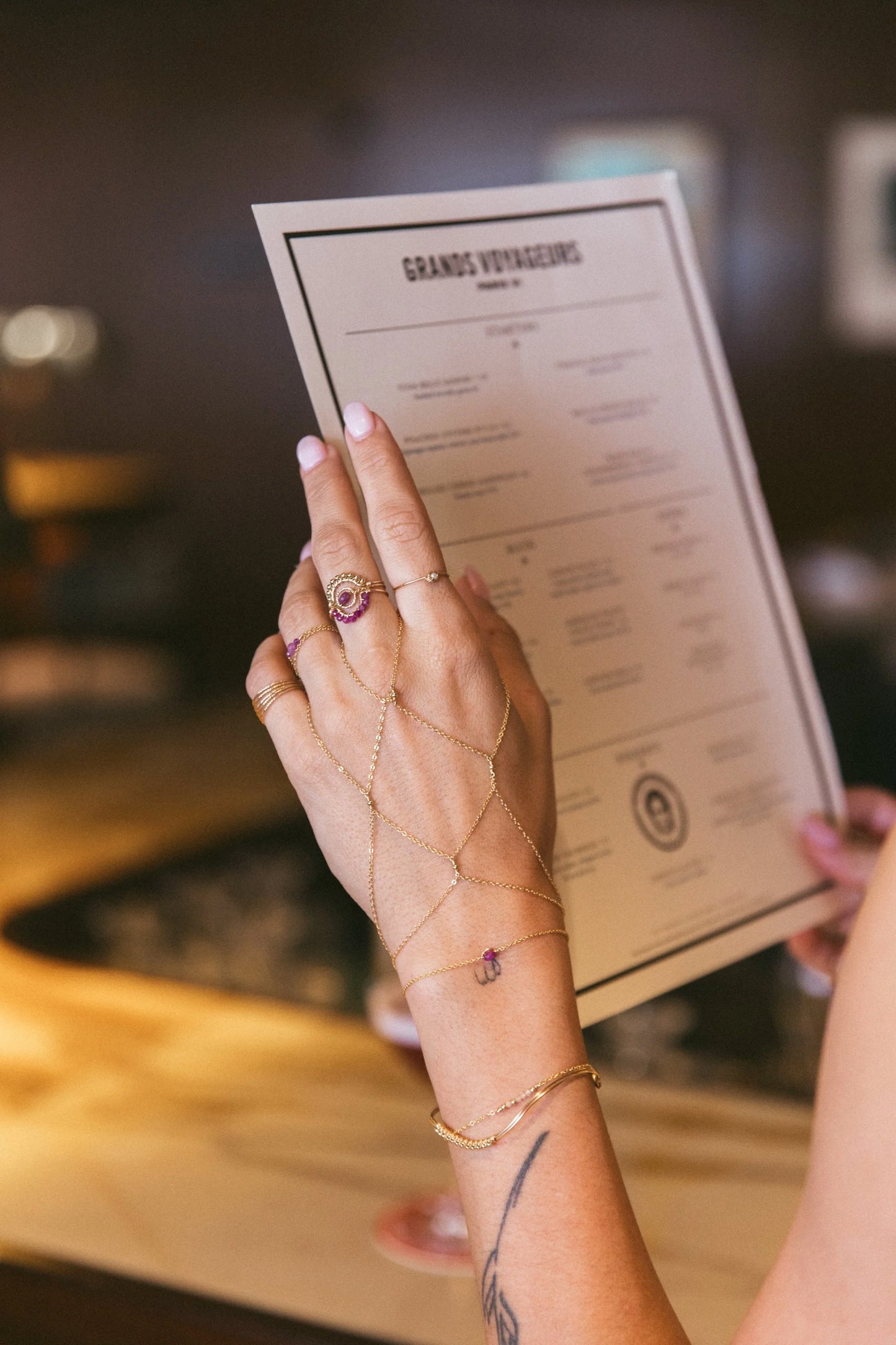 Bracelet Stella - Rubis 恆星紅寶石手鍊