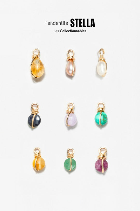 Coffret collier Queen + 3 Collectionnables Queen 鐵塔紅寶石榴項鍊