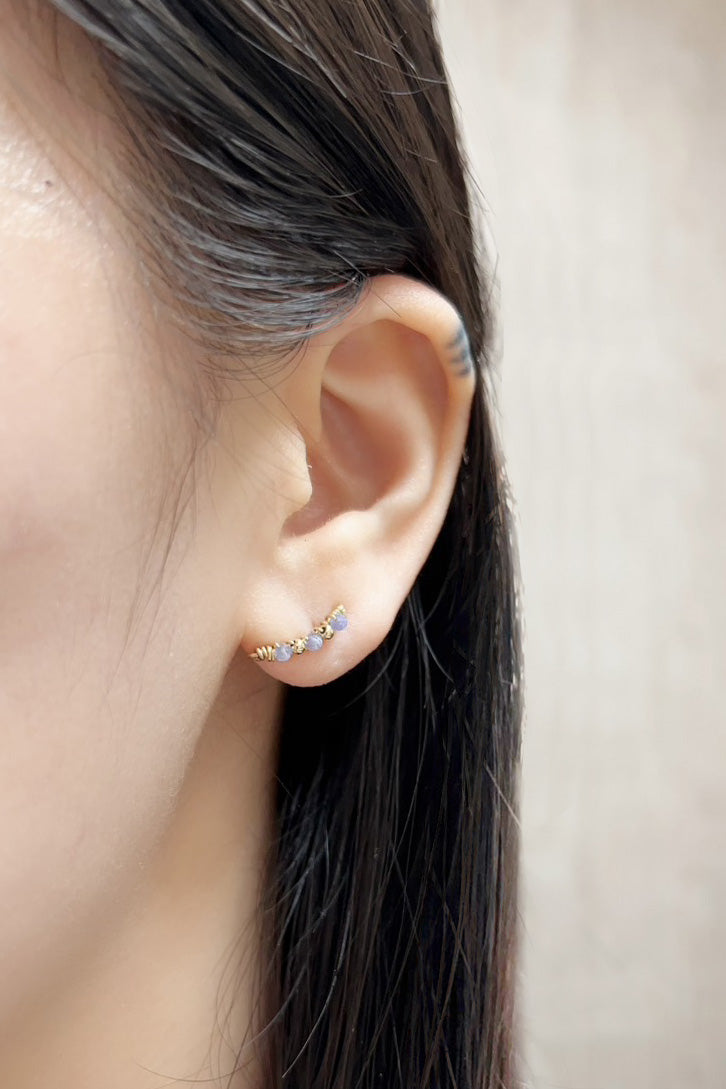 Climber Frida - Tanzanite Frida坦桑石耳環(單支)