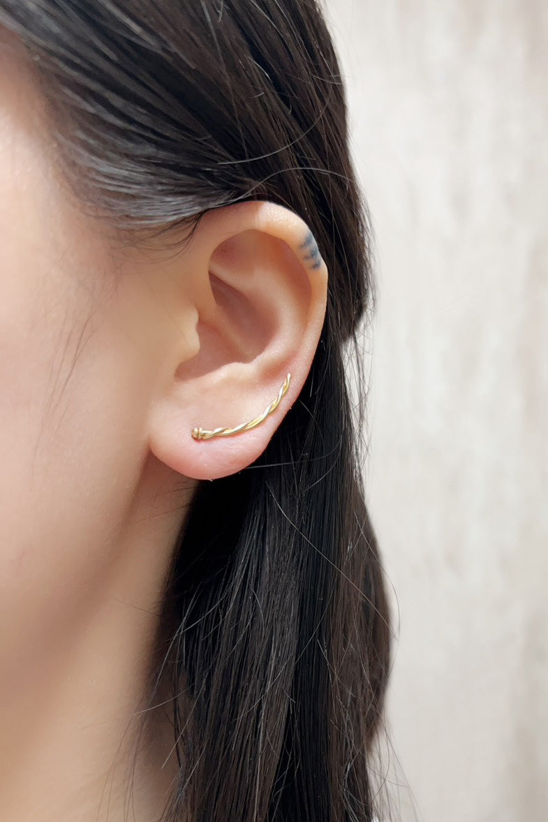 Climber Torsadé - 交織耳骨夾(單支)