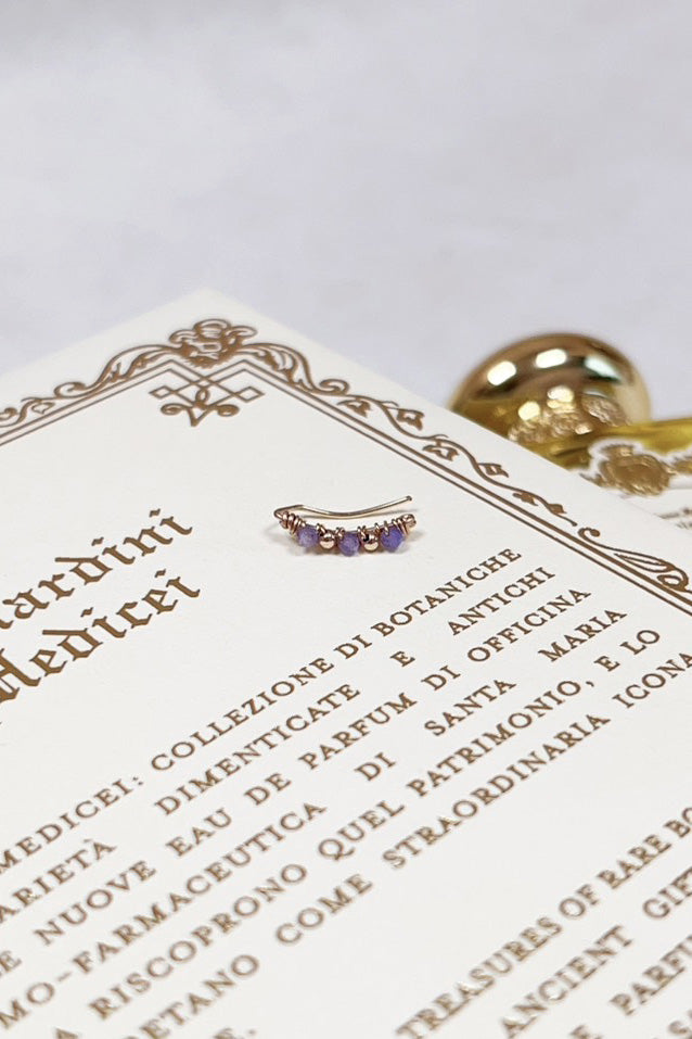 Climber Frida - Tanzanite Frida坦桑石耳環(單支)