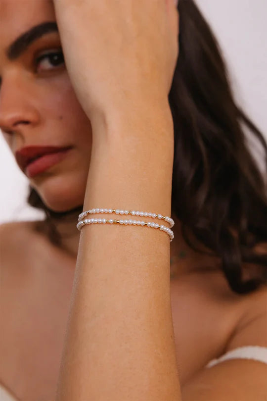 Bracelet-collier Queen - Perle de culture 滿圈王冠珍珠項鍊\手鍊(一飾兩用)