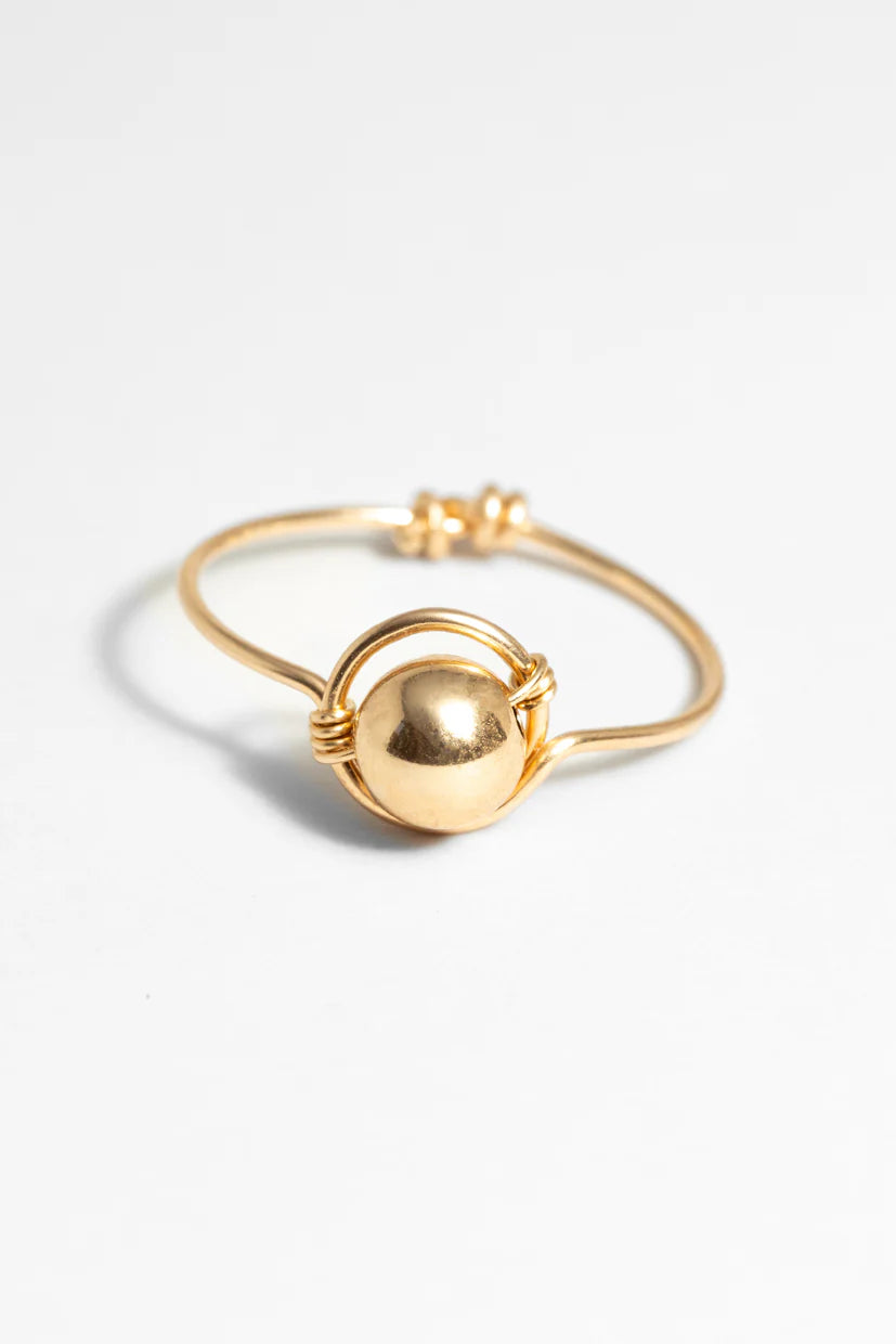 Grande bague Swan - Or 經典金球戒指