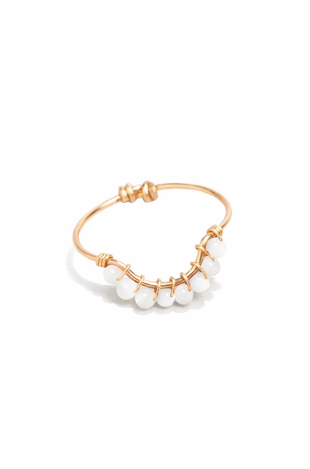 Bague Frida - Frida 孔雀珍珠母貝戒指