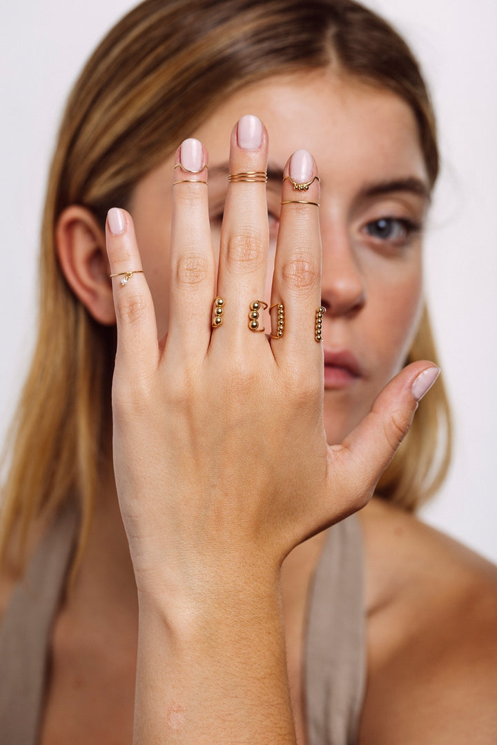 Bague d'ongle essentiel 星舞基本款戒指\指尖戒