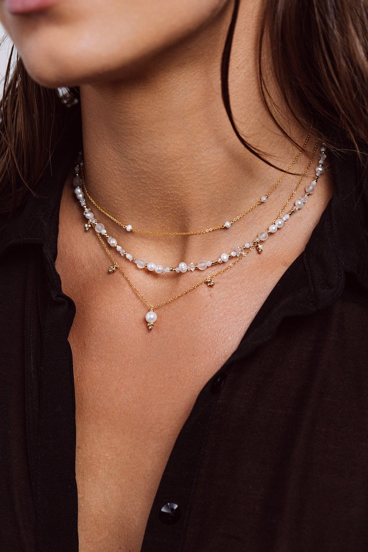 Collier-Bracelet Satellite - 星空珍珠項鍊/手鍊(一飾兩用)