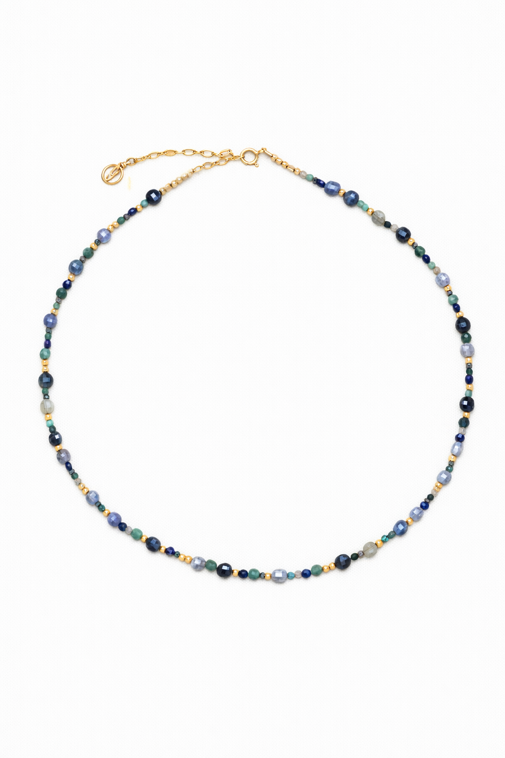Collier Vénus - Azur 維納斯藍影天然寶石項鍊
