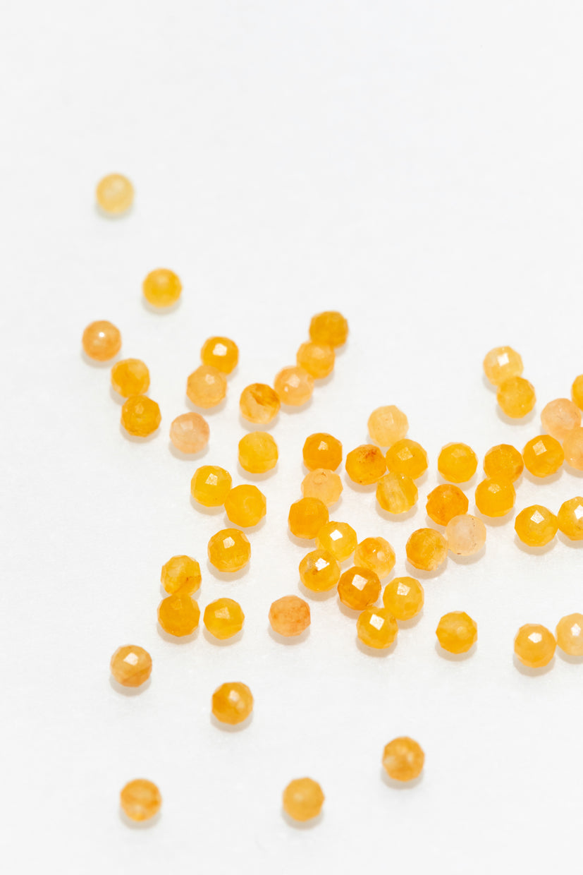 Bracelet queen jade abricot 杏色玉石手鍊