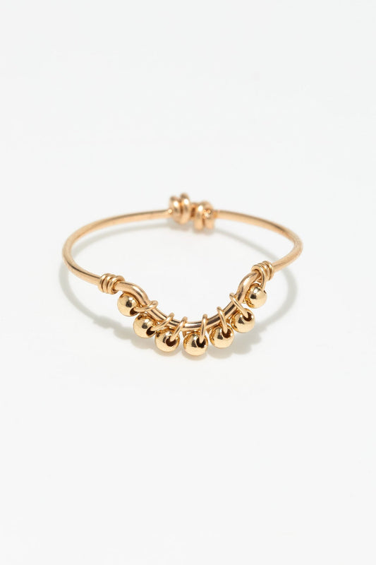 Bague Frida Perles -Frida 孔雀金珠戒指