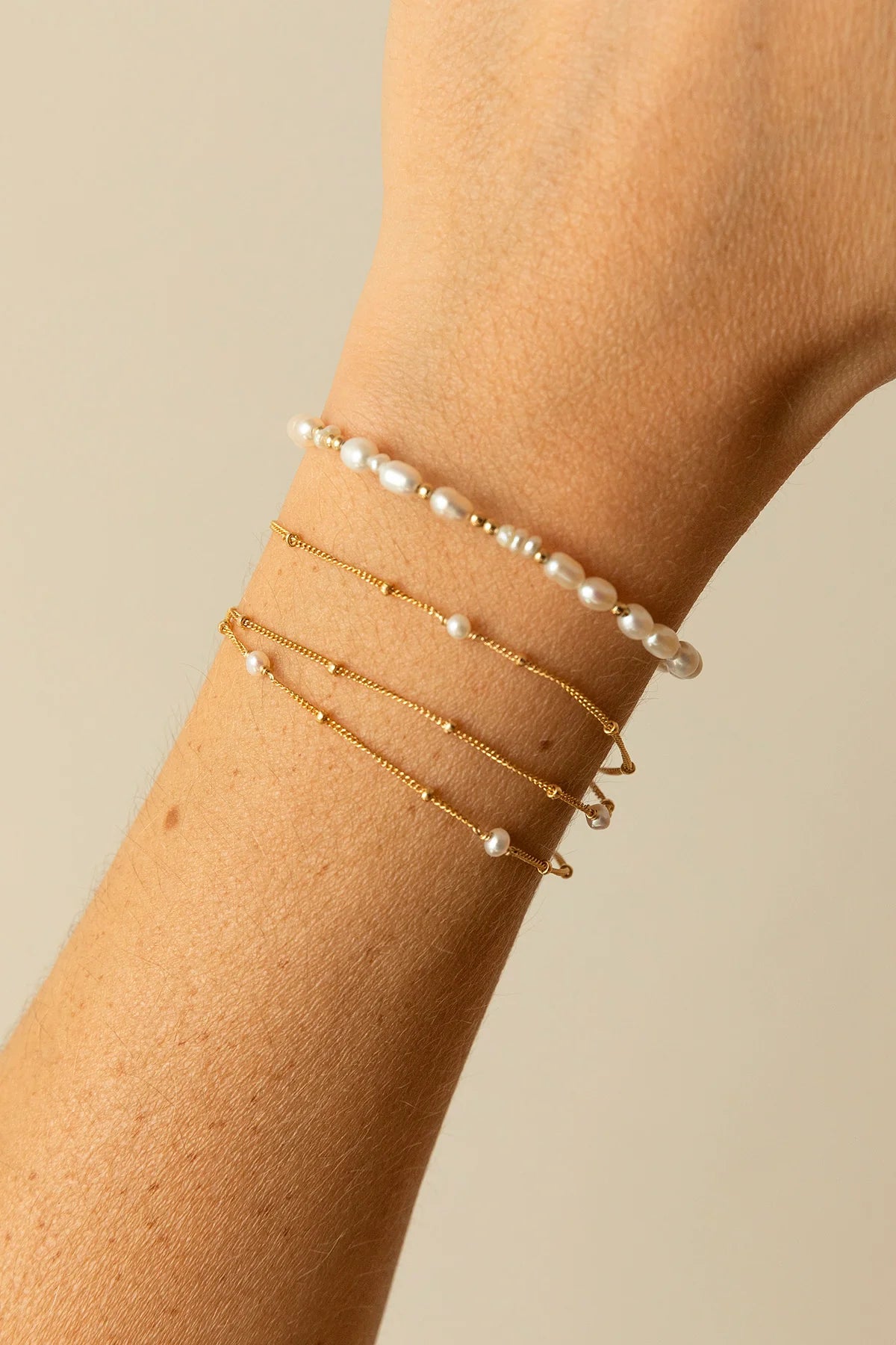 Bracelet Grain de riz - Perles de culture 精緻珍珠手鍊