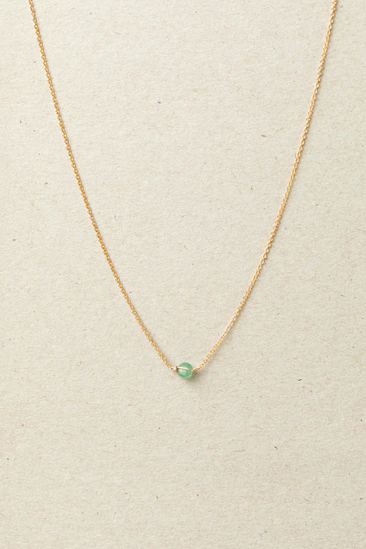 Collier Stella - Aventurine 綠寶石恆星項鍊