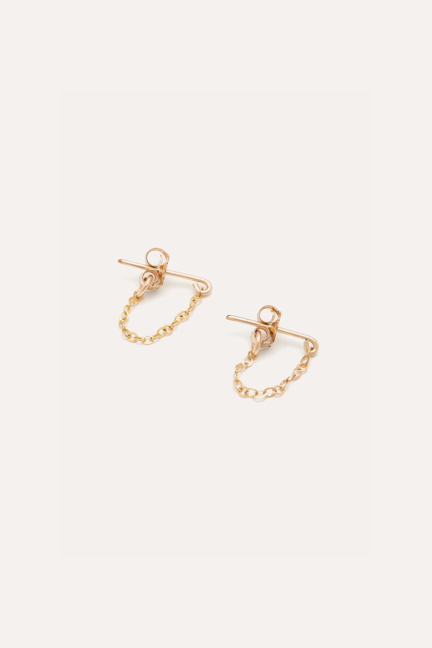 Boucles d'oreilles chaînette Essentiel 細鏈耳環