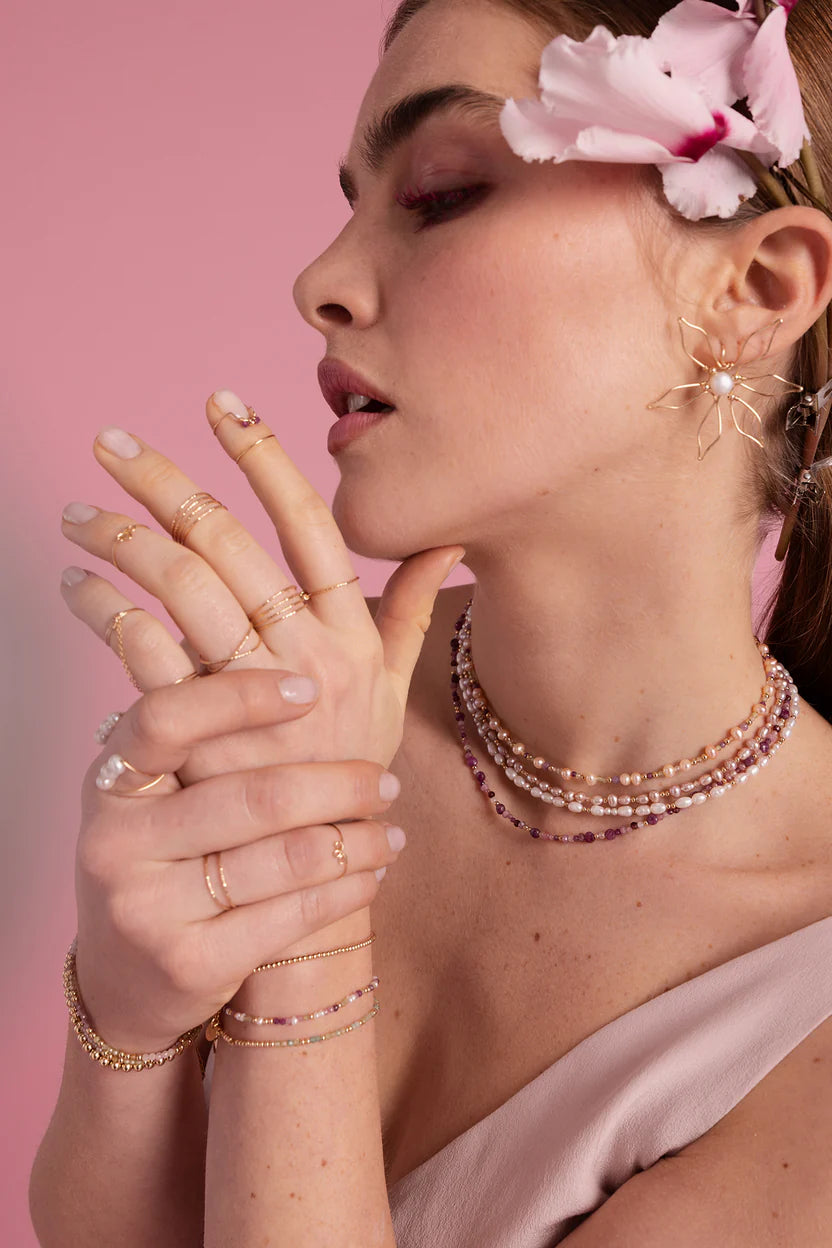 Venus Necklace - Grenadine 維納斯曜光項鍊