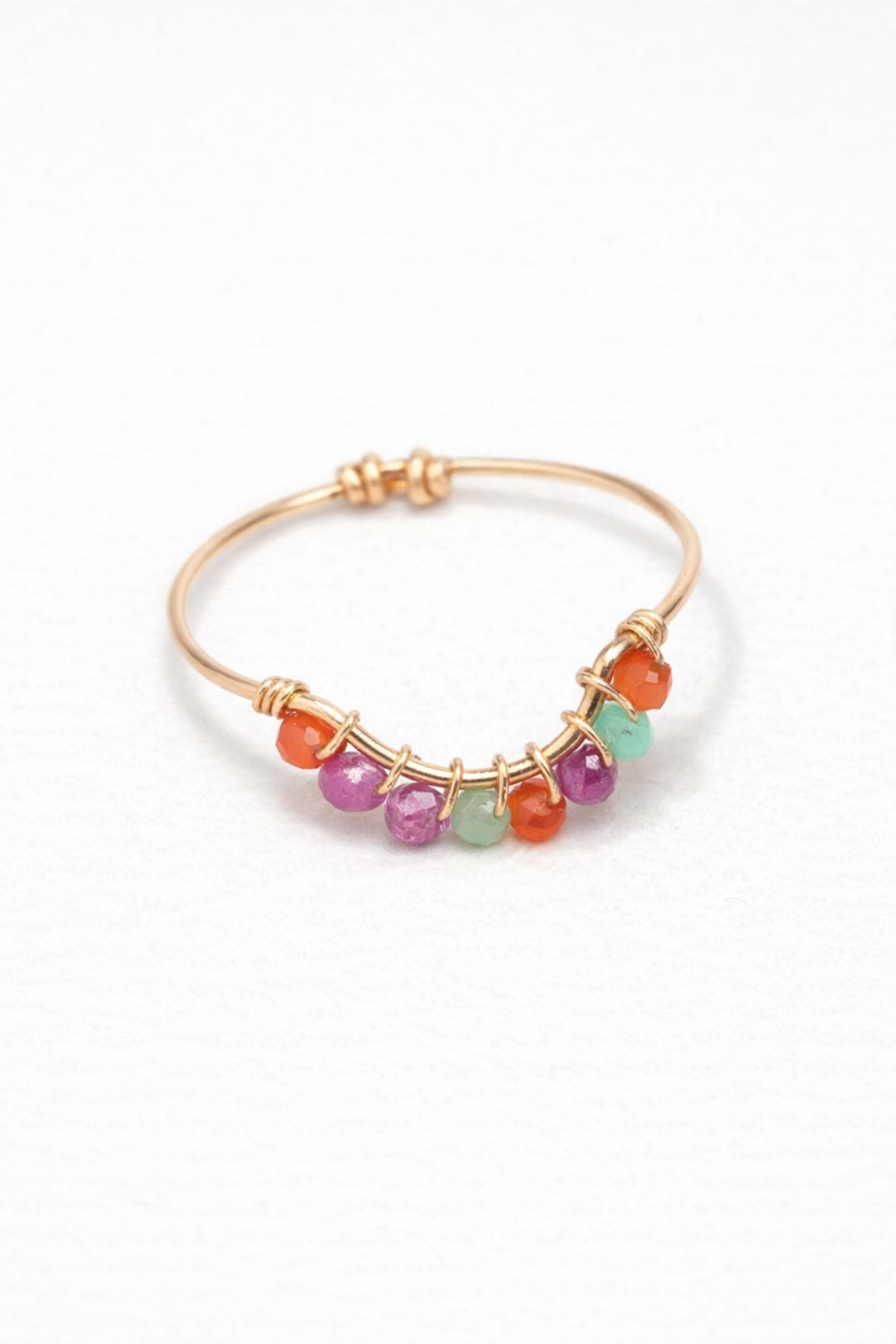 Bague Frida - Rio 孔雀彩寶戒指