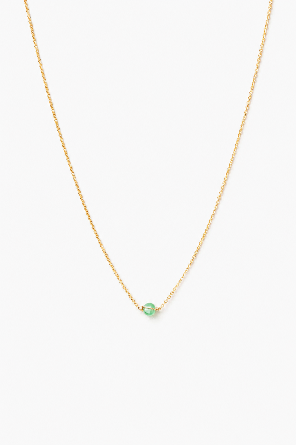 Collier Stella - Aventurine 恆星綠東陵項鍊