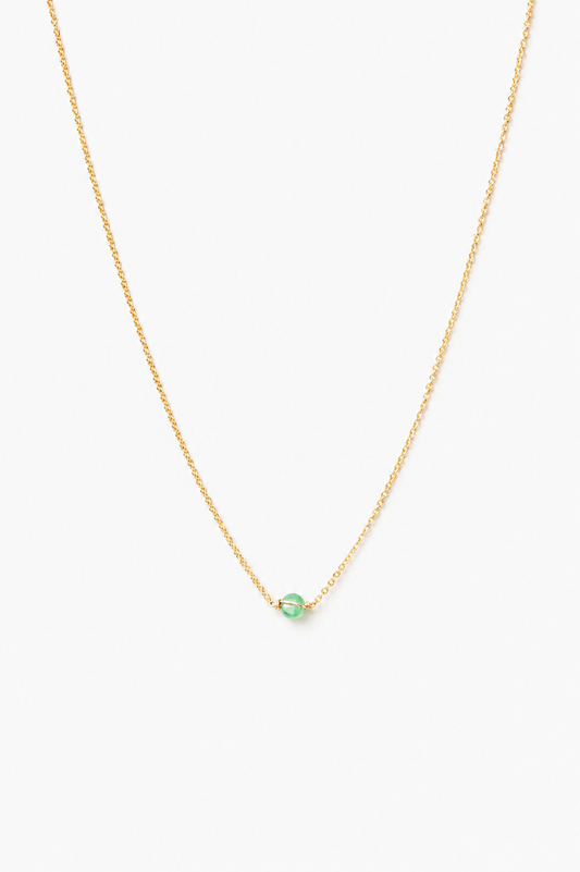 Collier Stella - Aventurine 恆星綠東陵項鍊