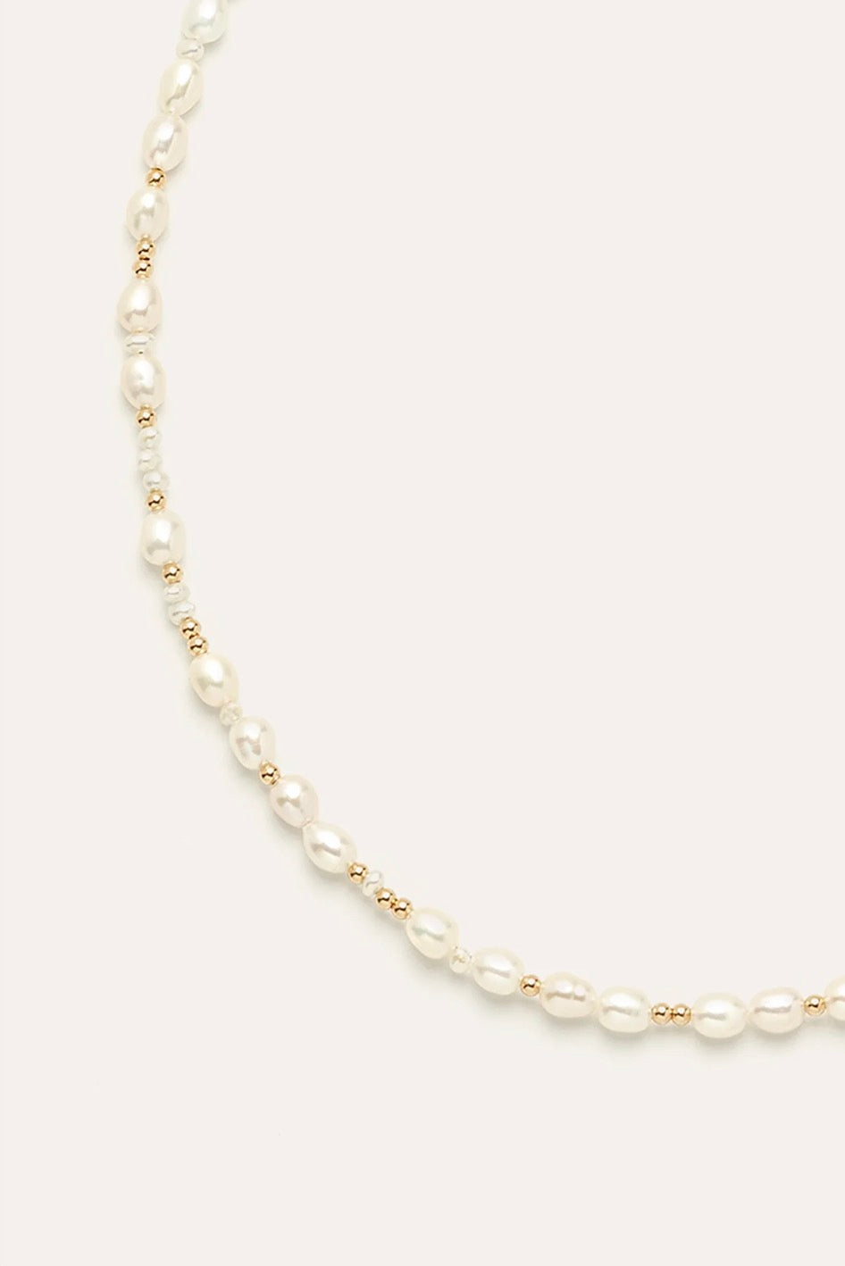 Collier Grain de riz - Perles de culture 現代珍珠之鍊