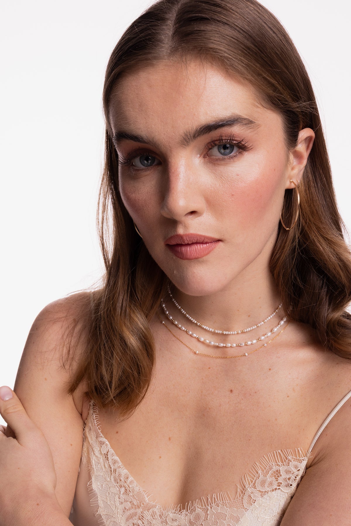 Collier Grain de riz - Perles 經典滿圈珍珠項鍊
