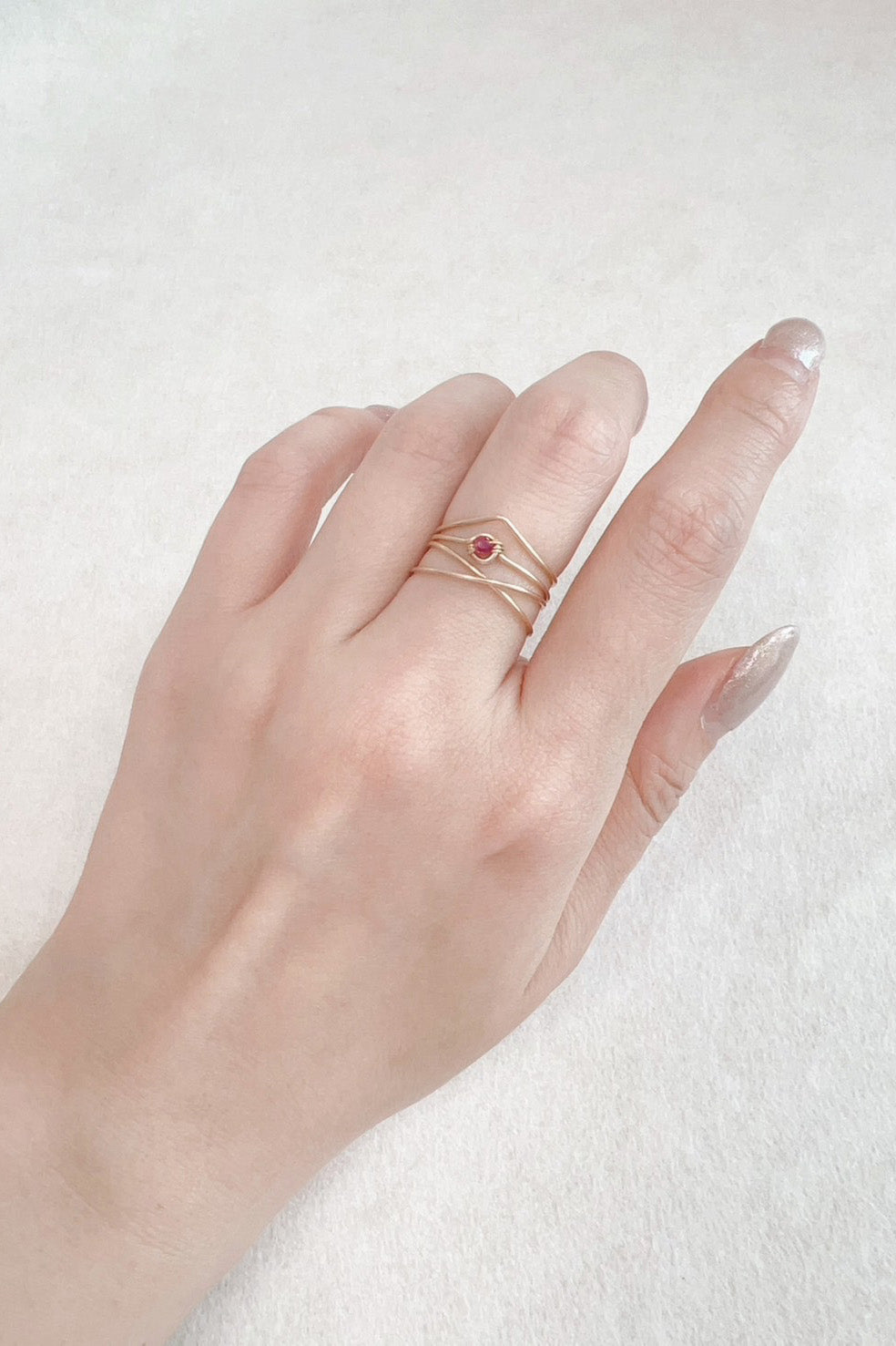 Bague Pina - Rubis Pina紅寶石戒指