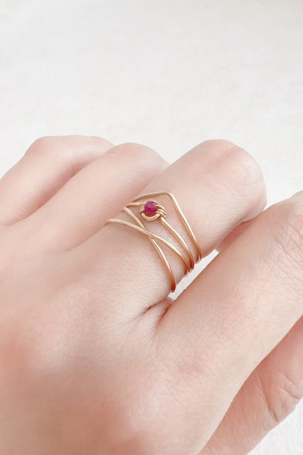 Bague Pina - Rubis Pina紅寶石戒指