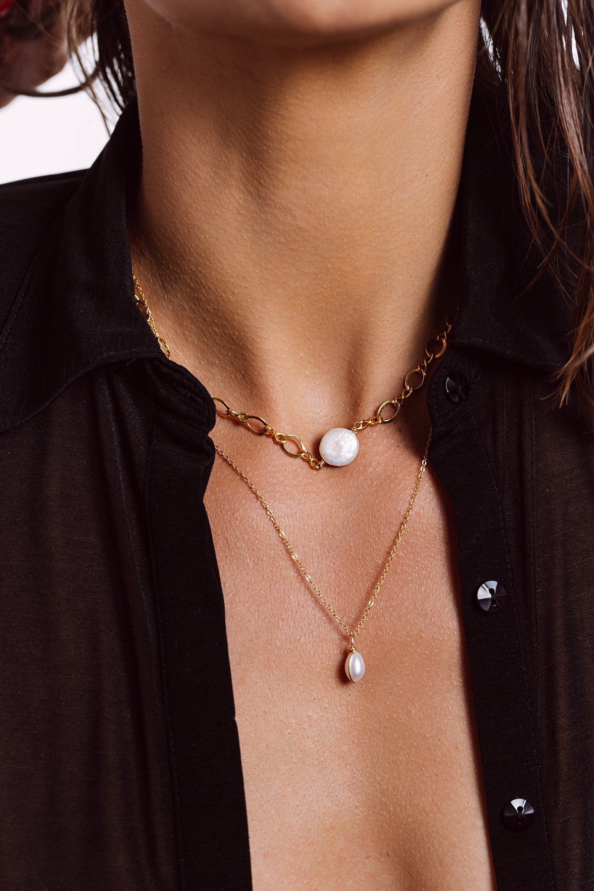Collier Stella Maxi Perle 大珍珠項鍊